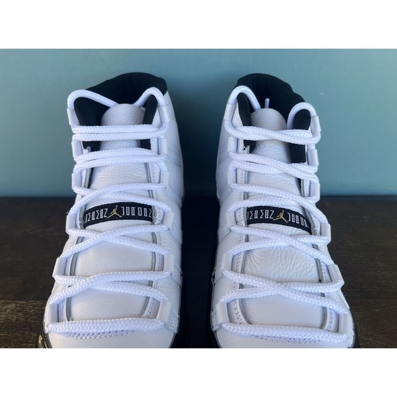 Nike Air Jordan 11 Mid TD "Gratitude" Football Cleats Men's Size 14 FV5374-107 - Picture 8 of 11